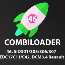 Комплект модулей Combiloader Renault SID301/305/306/307, EDC17C11/C42, DCM3.4 [046]