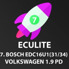 Модуль 7 ECULite Volkswagen Bosch EDC16U1 (31/34) 1.9 TDI PD