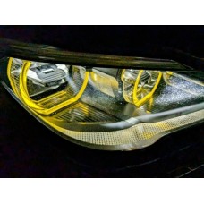 Желтые ангельские глазки для BMW 6 GT серии в кузове G32