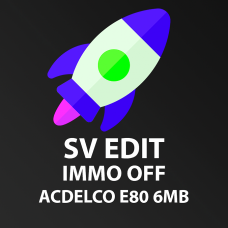 SVedit IMMO OFF ACDELCO E80 6MB