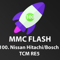 Модуль 100 MMC Flash, Nissan Hitachi/Bosch TCM RE5