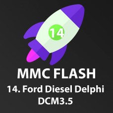 Модуль 14 MMC Flash, Ford Diesel Delphi DCM3.5